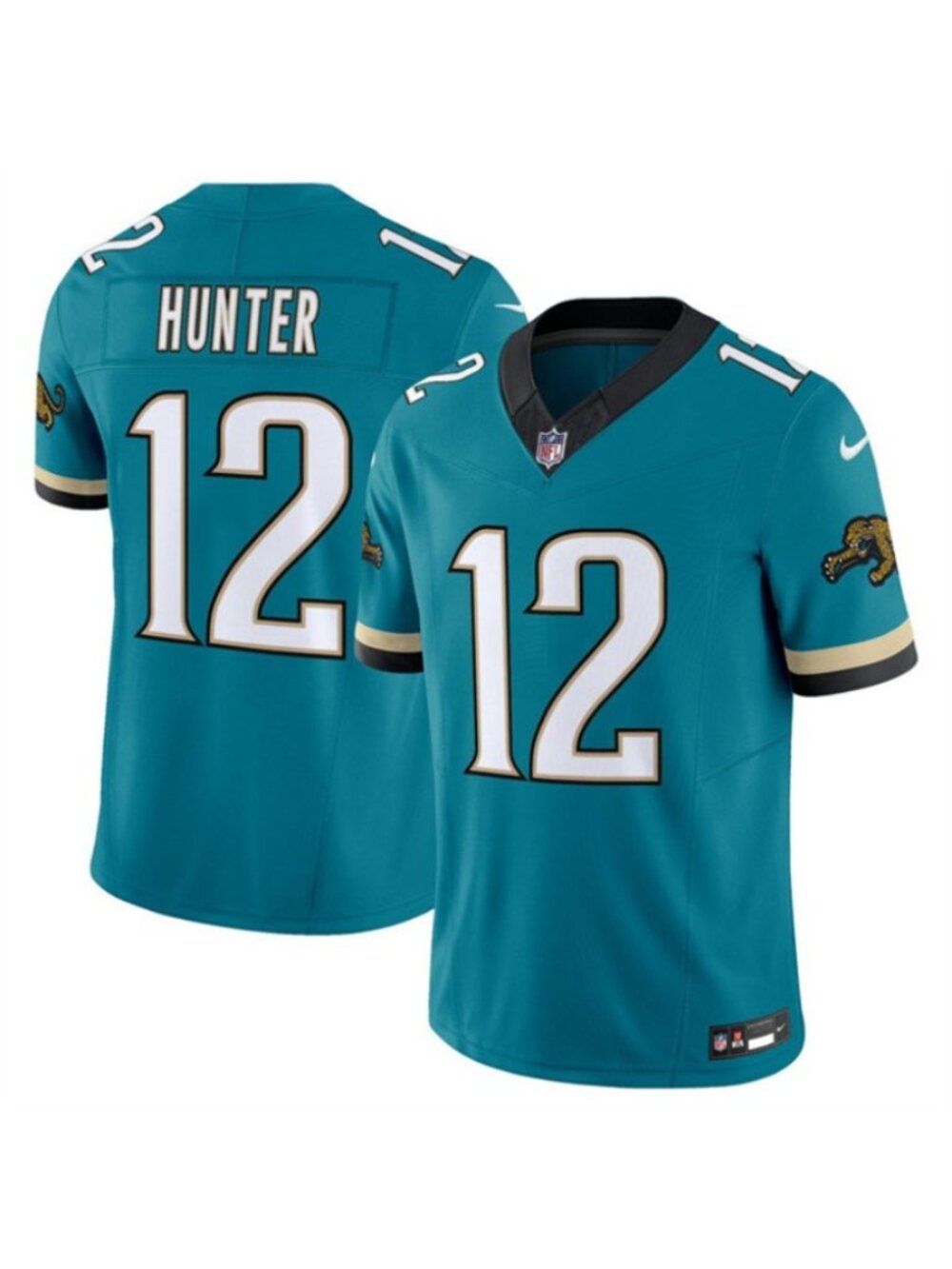 Choose for Youths Travis Hunter Teal Stitched Jersey Vapor